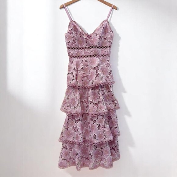 NWT Arose Studio Eartha Spaghetti Strap Surplice Front Floral Print - Picture 2 of 12